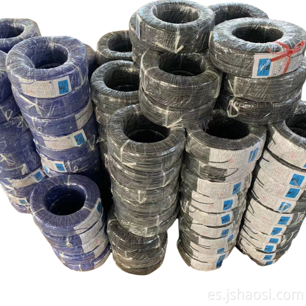 Silicone electrical wire UL3135 24#BLUE